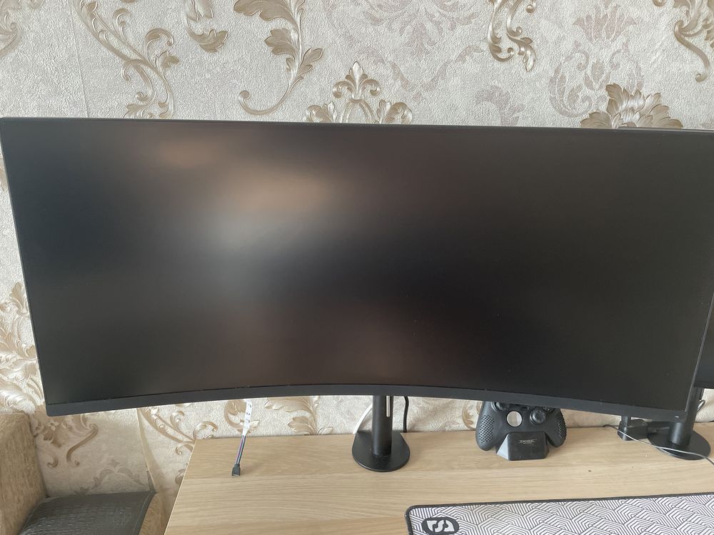 Игровой Монитор 34 xiaomi mi curved 3440 x 1440 Ultrawide VA 144Гц: 120 ...