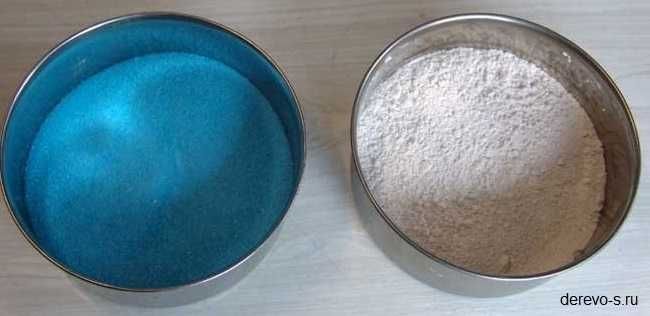 Бордоскую жидкость смесь