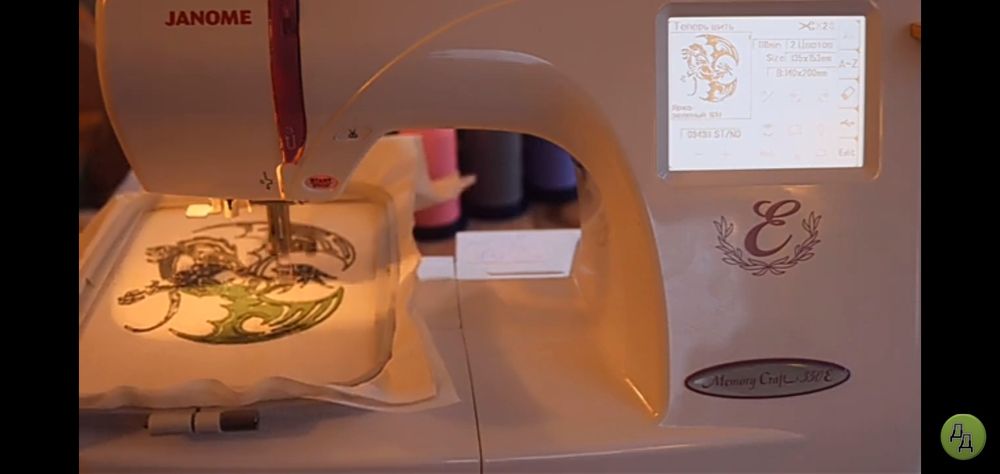 Вышивальная машина Janome 350-E
