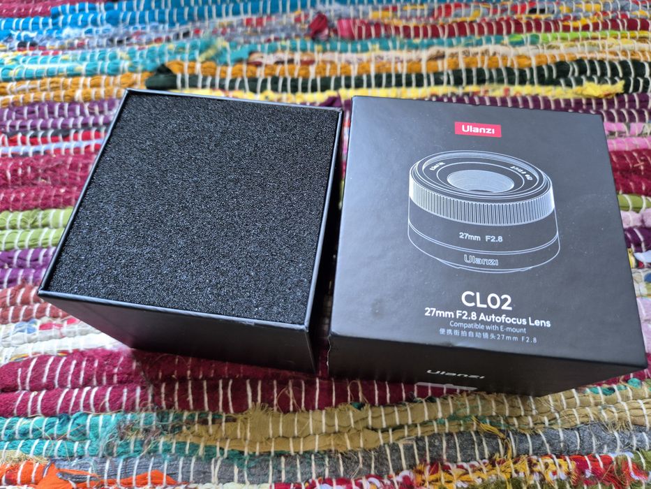 АF обектив Ulanzi F2.8, 27mm за Sony E