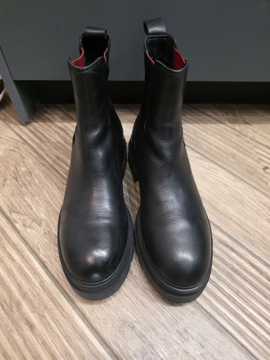 Мъжки кожени боти Tommy Hilfiger