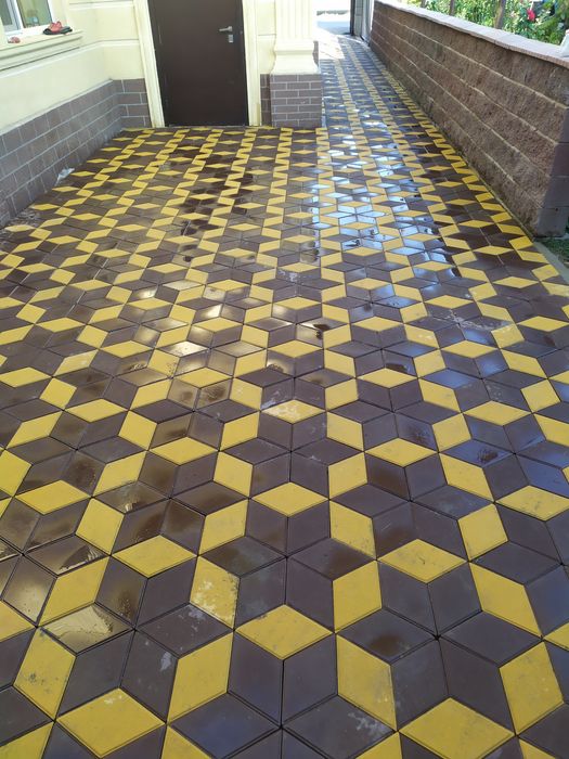 Укладка брусчатка , плитки