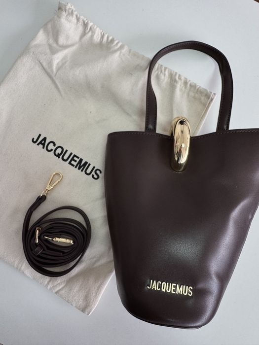 Jacquemus дамска кафява чанта