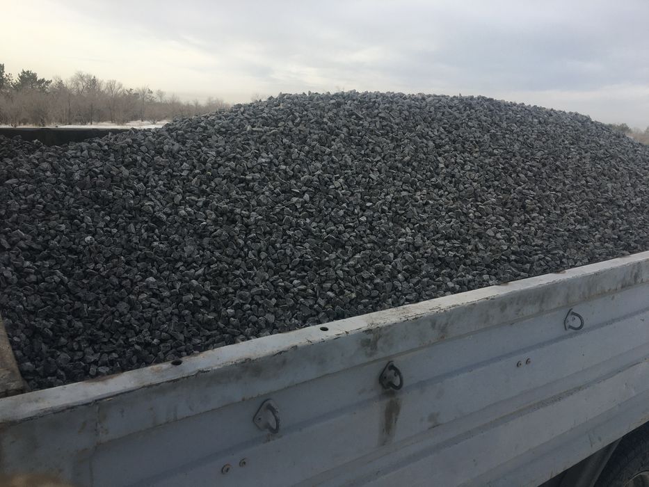 Песок, балласт, щебень, отсев мешками