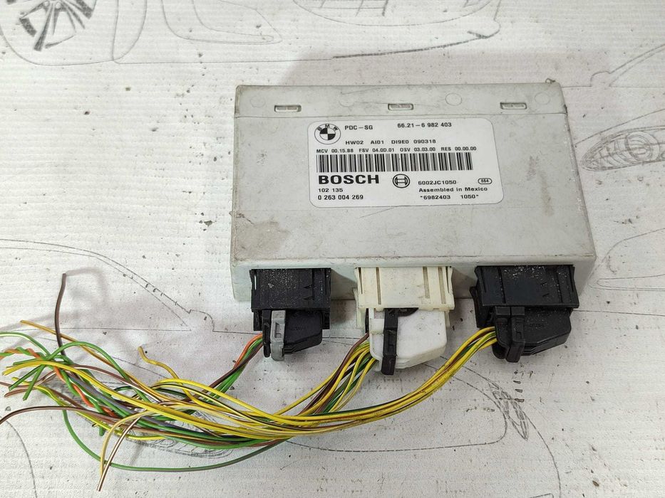 Modul senzori parcare BMW Seria 1 E81 E87 COD: 66216982403 2009 / [2004-2011] / (5G3)