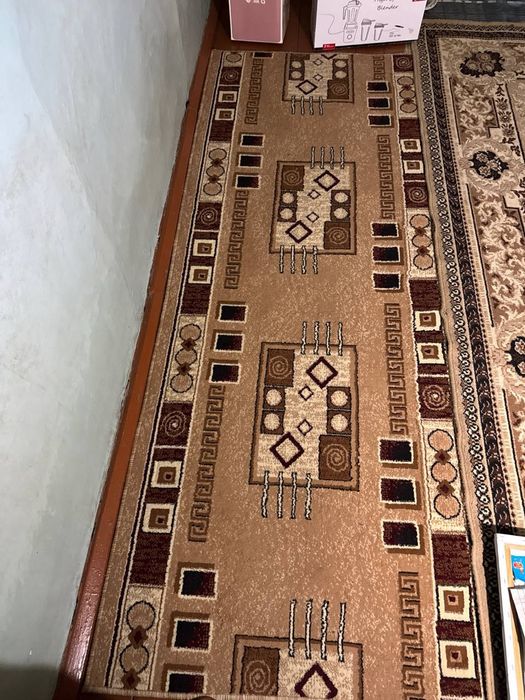 Ковровая дорожка с геометрическим дизайном Traversa Laila, 248х92 см