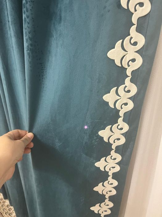 Тюл сине-белый!!!