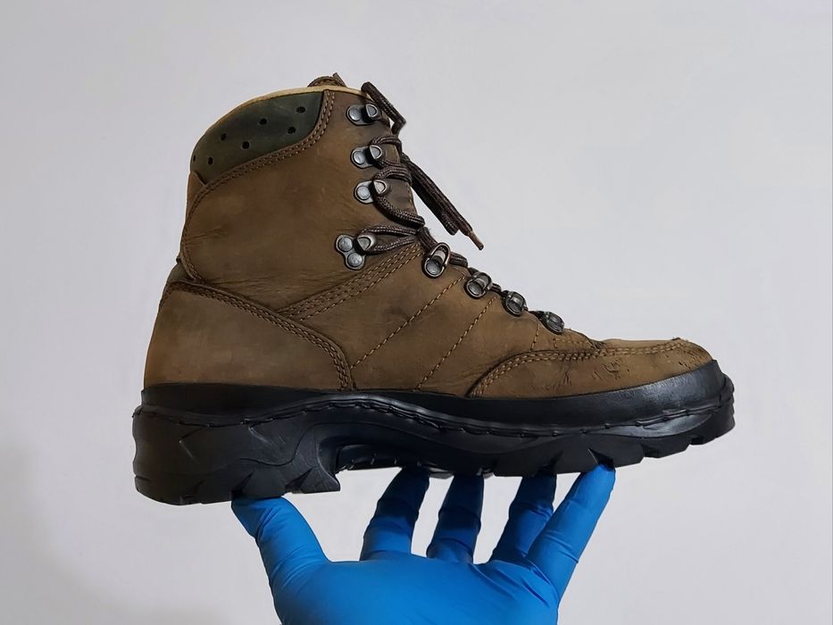 Bocanci profesionali Lowa, ghete din piele naturală Nubuk 4 sezoane 43