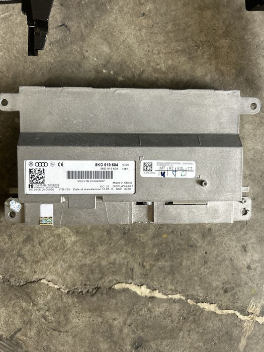 Display navigatie Audi A4 B8 2013 cod OEM: 8KD 919 604