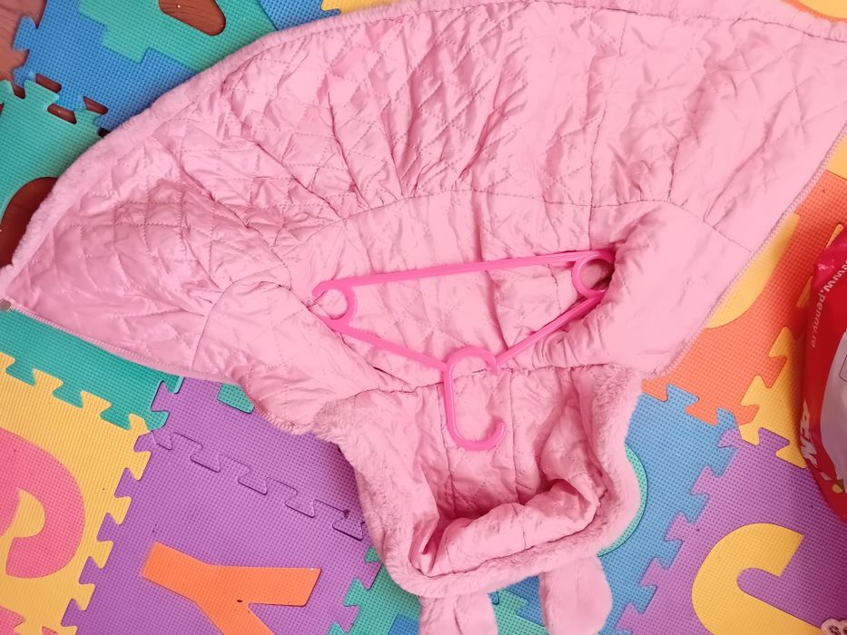 Vand haina imitatie de blana pentru fetite 2-3 ani