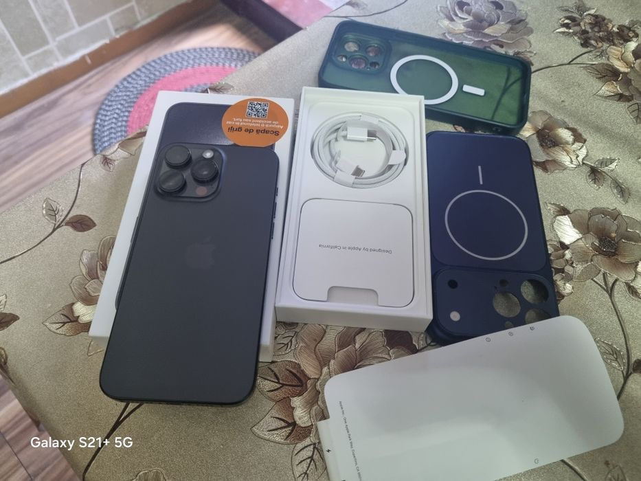 IPhone  15ProMax /black 256gb neverlock full box