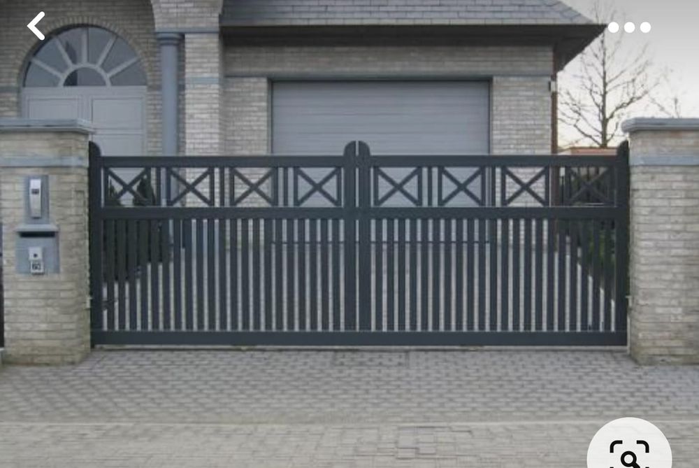 Ковано желязо, модерни метални огради, лазерно рязани панели