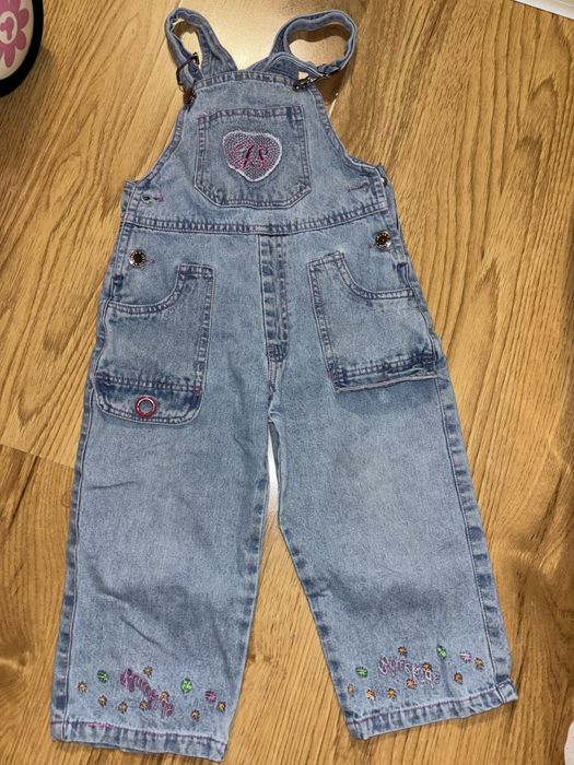 Дънкова  детска рокля/ сукман 110 размер/ дрехи