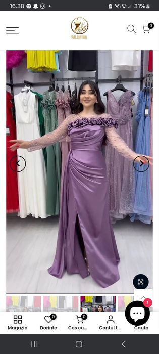 Rochie Mov boboc marimea XL