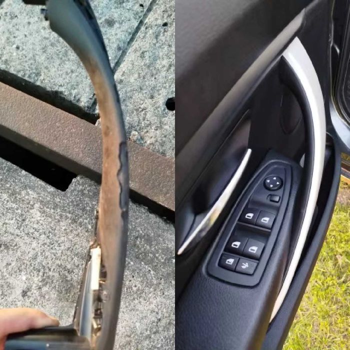 Гаранция! Черни и Бежови Дръжки за Вратите на BMW F30 F31 F32 F35 F80