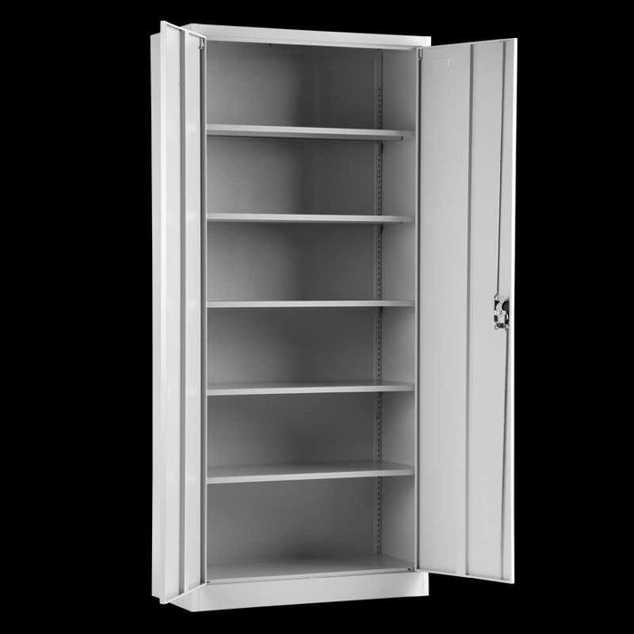 Метален шкаф за съхранение 198х90х40 см