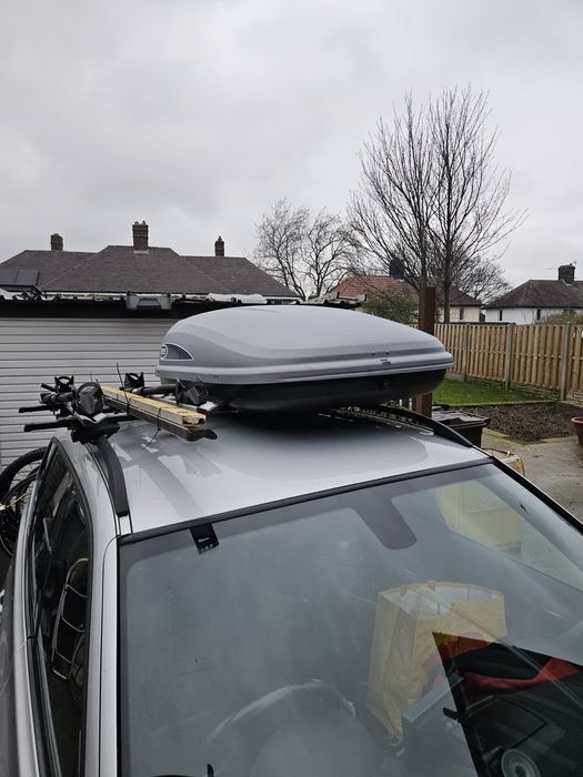 Roof box кутия куфар багажник за тавана  на автомобил туле Thule