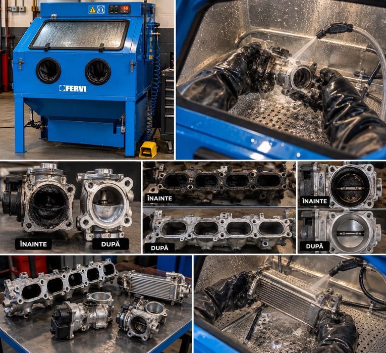 Curatare EGR / Galerie admisie / Clapeta / Piese auto