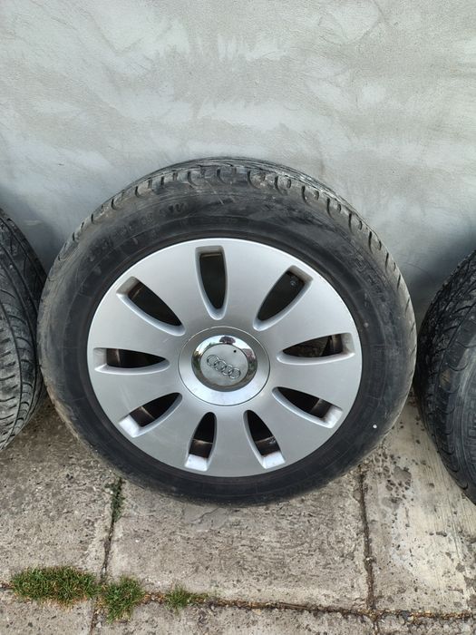 Jante +anvelope /cauciucuri 205 55 r16  Audi și Mercedes