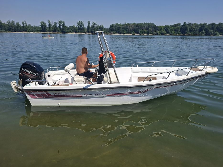 Barca Saver 540 Open cu motor Mercury 60 cp Pro