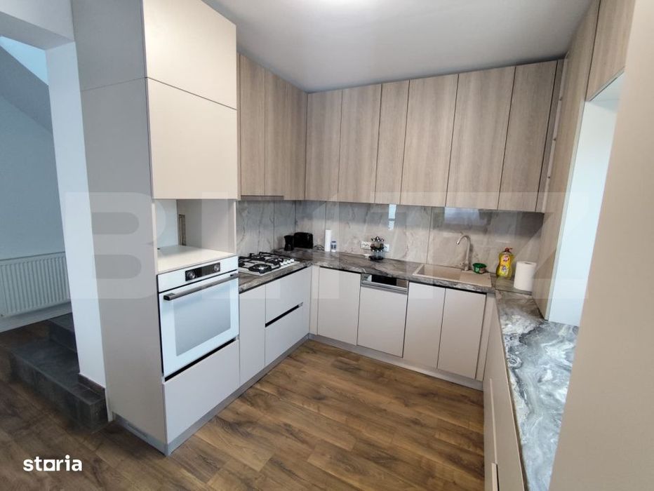 Casa noua 5 camere P+E, 110 mp totali, toate utilitatile, Tomesti
