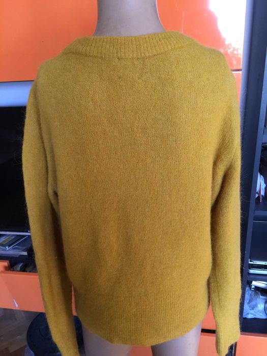 Дамски пуловер H&M в цвят горчица, размер М
