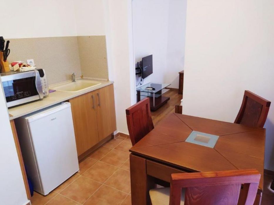 Двустаен с изглед море и басейн, на изплащане,  Ахелой