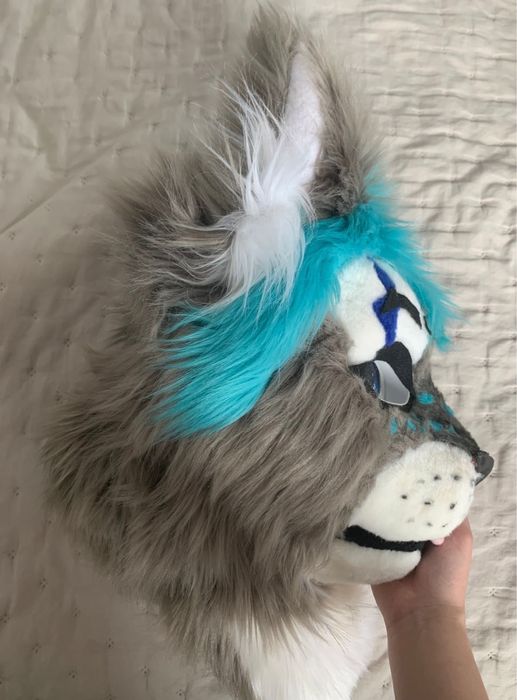 Карнавальный костюм, синяя кошечка