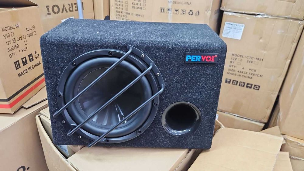 Активна бас каса MU-1007 – 10", 150W реална мощност