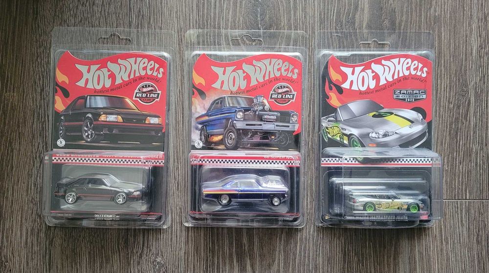 Hot Wheels RLC Premium Car Culture Mustang Super Nova Mazda Miata