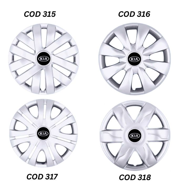 Capace roti R15 Kia diverse modele, pentru jante de tabla