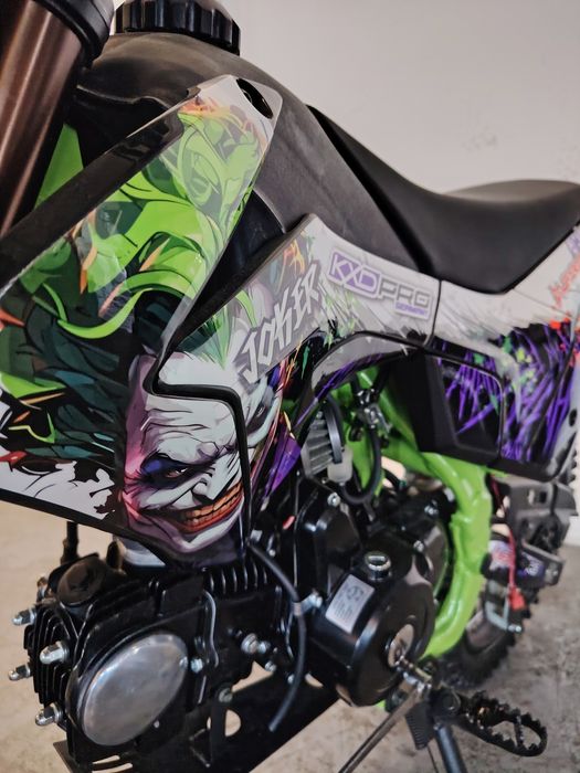 KXD 125cc Hurricane nou cu garanție pentru copii ediție Joker