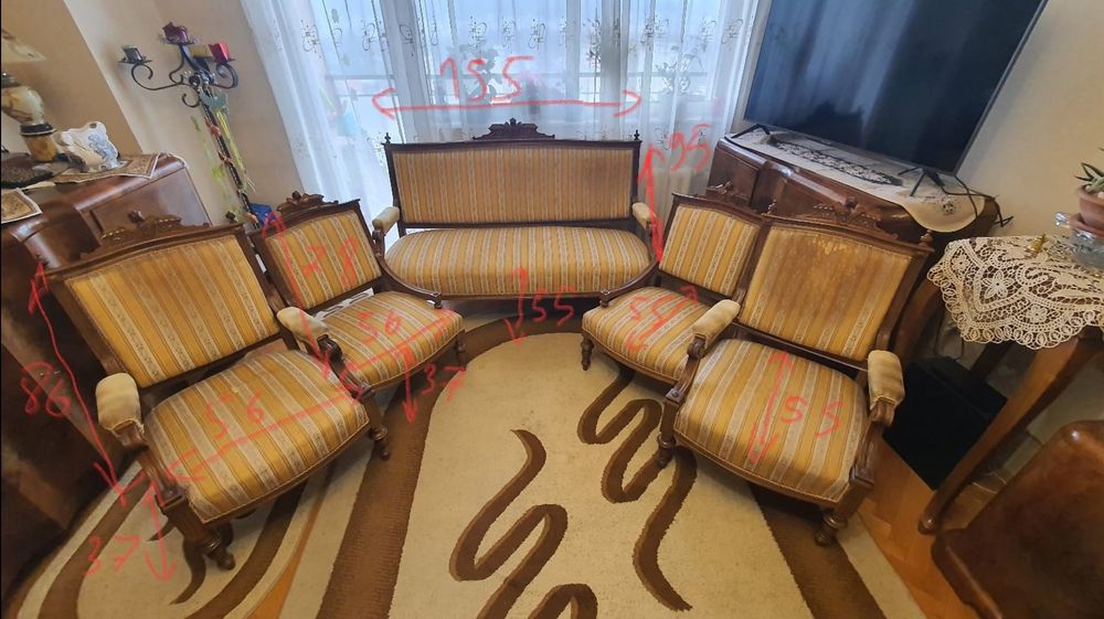 Set fotolii antice