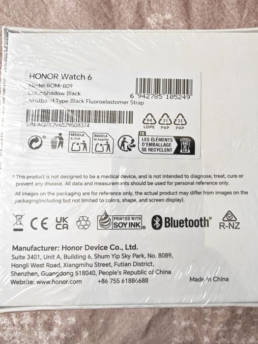 Honor watch 6 black