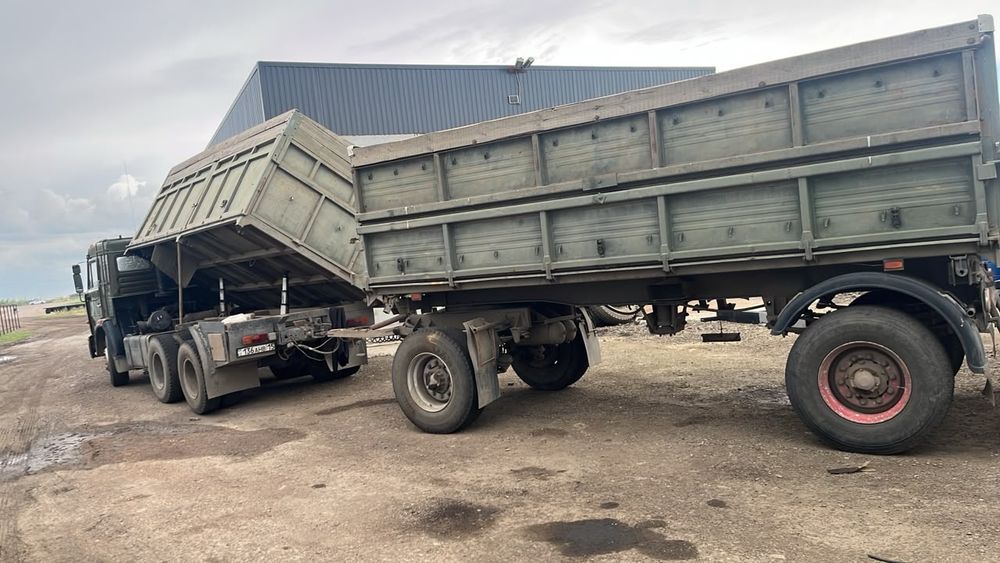 Продам КамАЗ с прицепом самосвал