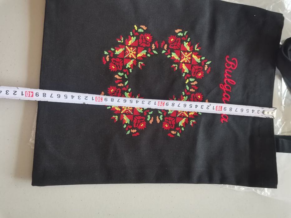 НАРОДЕН комплект пола блуза елек размер XL + подарък чанта с народни