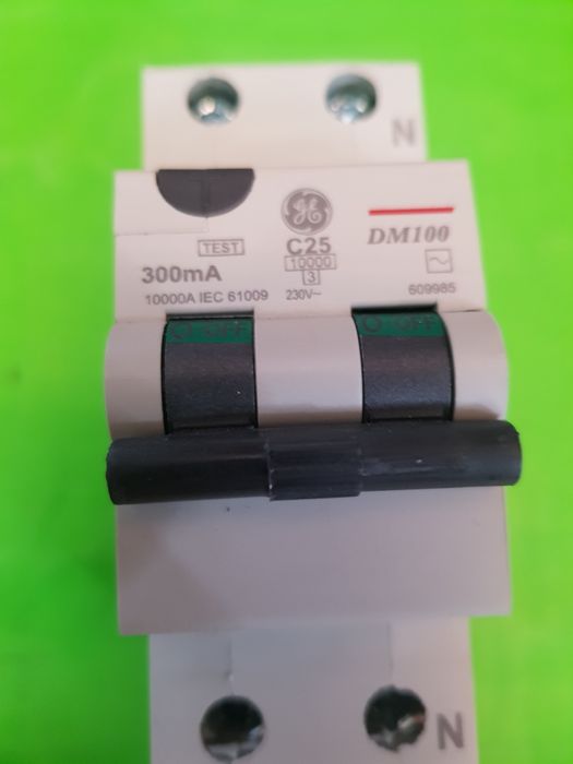 Vand sigurante 1P+N cu diferential 300mA General Electric