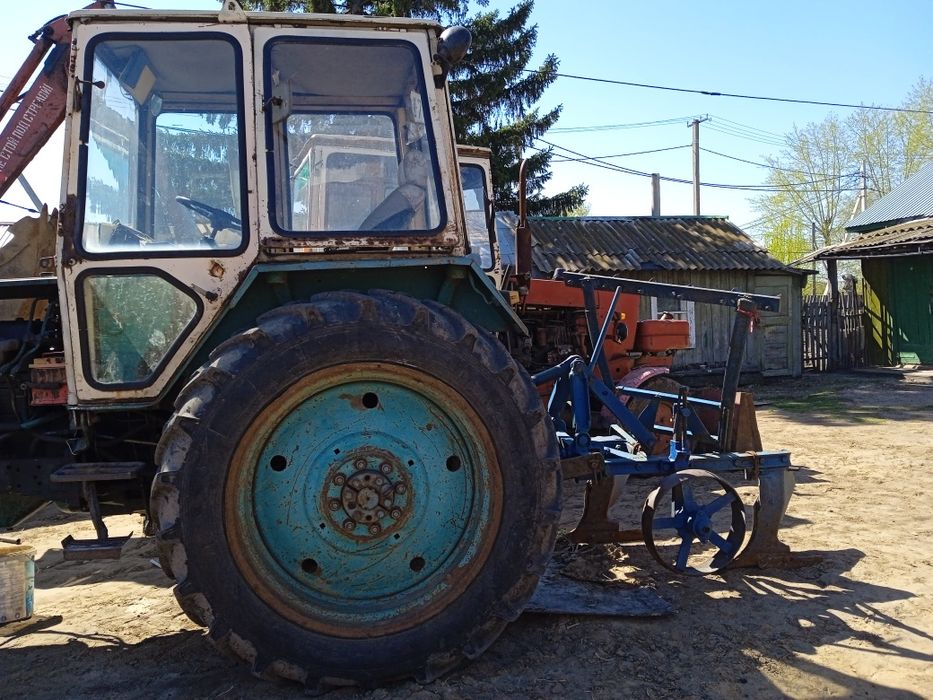 Услуги трактора с плугом + борона