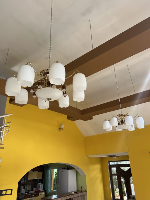 2 candelabre plus 2 aplici