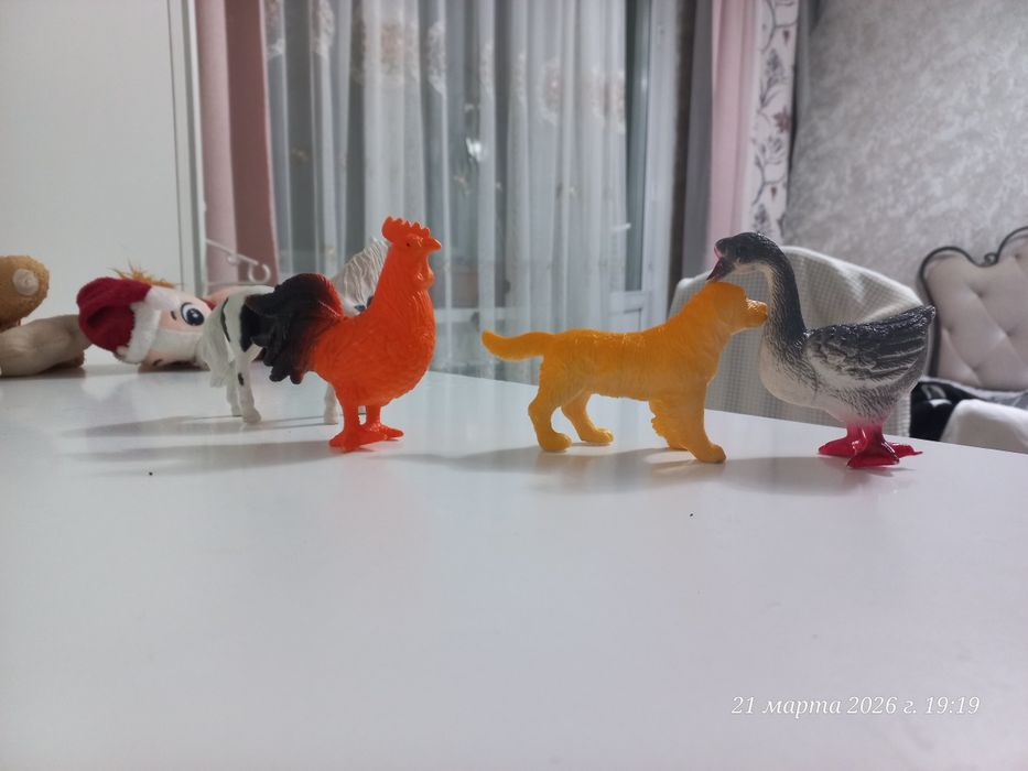 Игрушки животные.