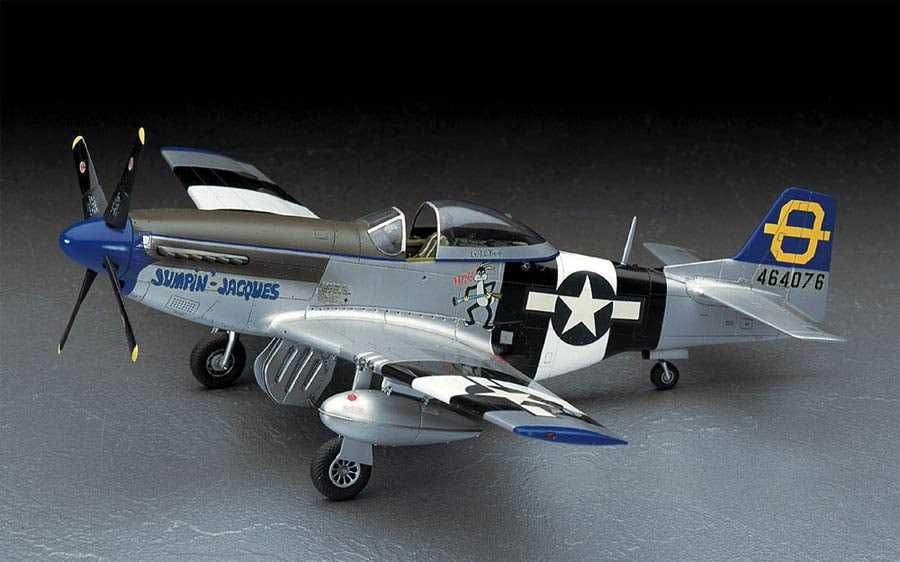 Сборная модель самолета P-51D Mustang (Hasegawa 1/72)