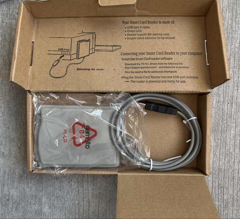 Cititor carduri Gemalto PC USB-SL reader