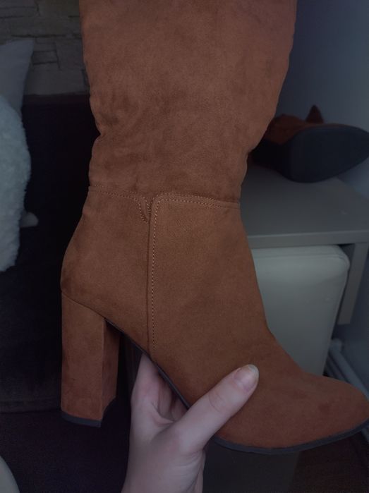 Cizme Piele întoarsă ecologică