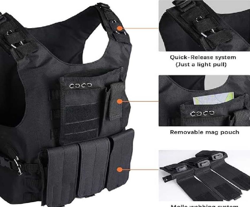 Еърсофт Тактическа Жилетка MOL система Airsoft Tactical Vest