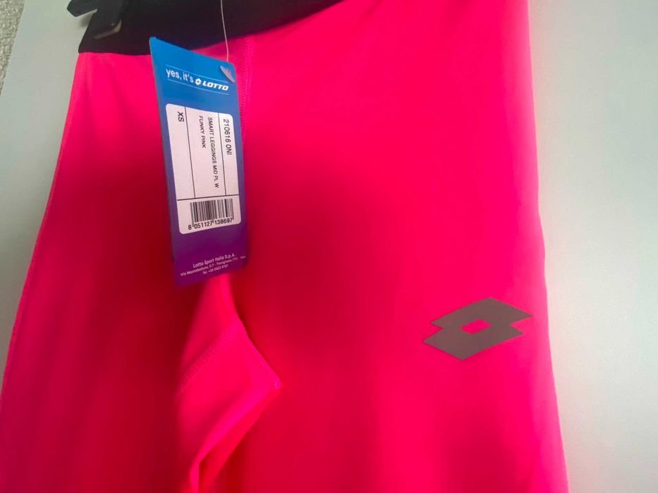 Colanti scurti dama roz, Lotto, XXS, nou cue ticheta