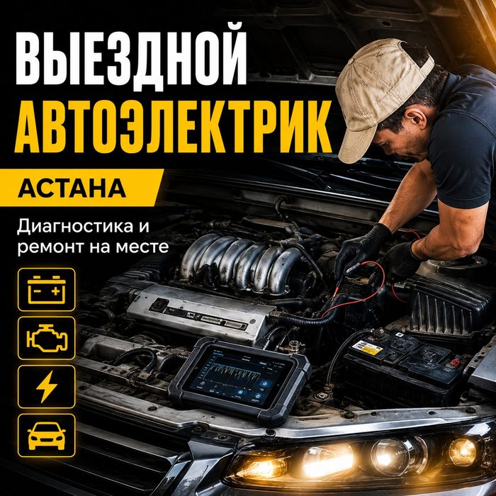 Выездной Автоэлектрик по Астане

Профессиональная диагностика