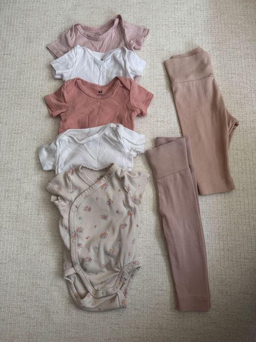 Лот за момиче бодита и клинове HM /56см