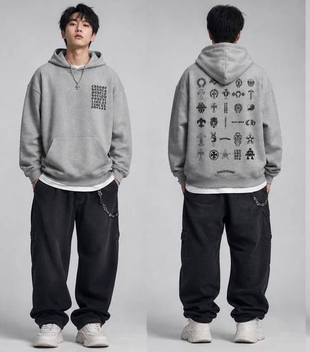 Худи под заказ Chrome Hearts