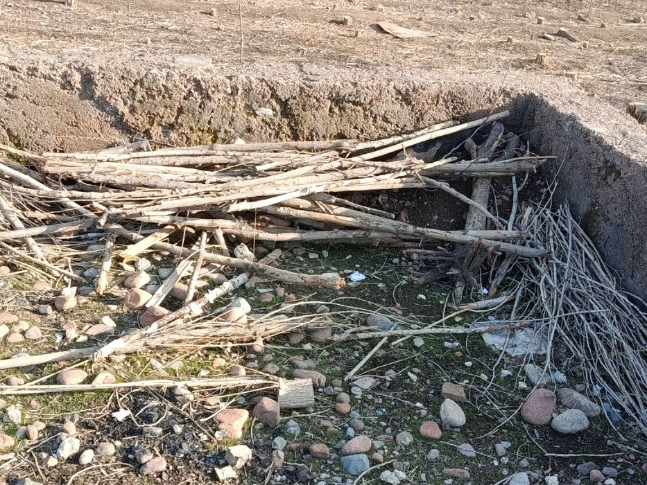 Тераклар ва утинлар сотилади.
Шахсий ховлида турибди.