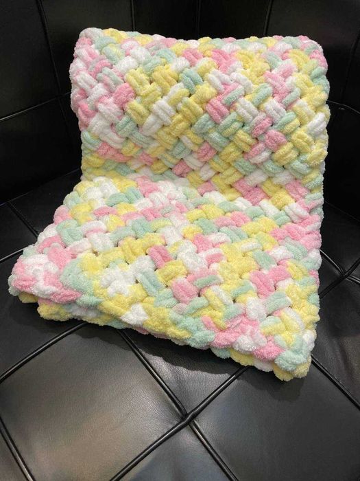 Плед ручная работа